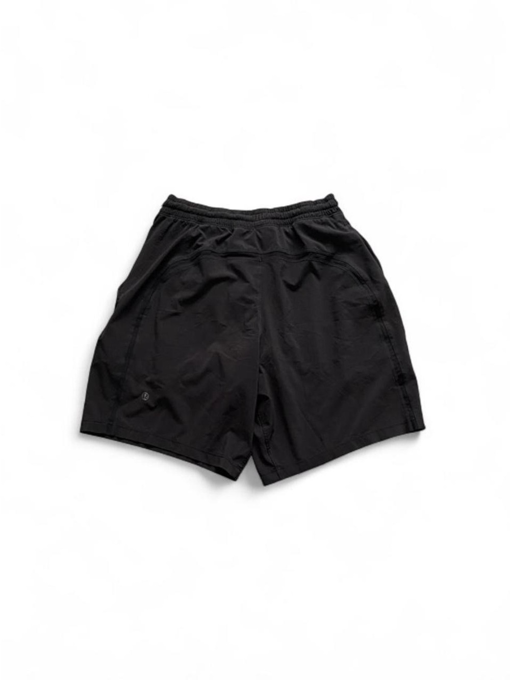 Lululemon Mens size S Pace Breaker Lined Short 7” Drawstrings Black Pockets